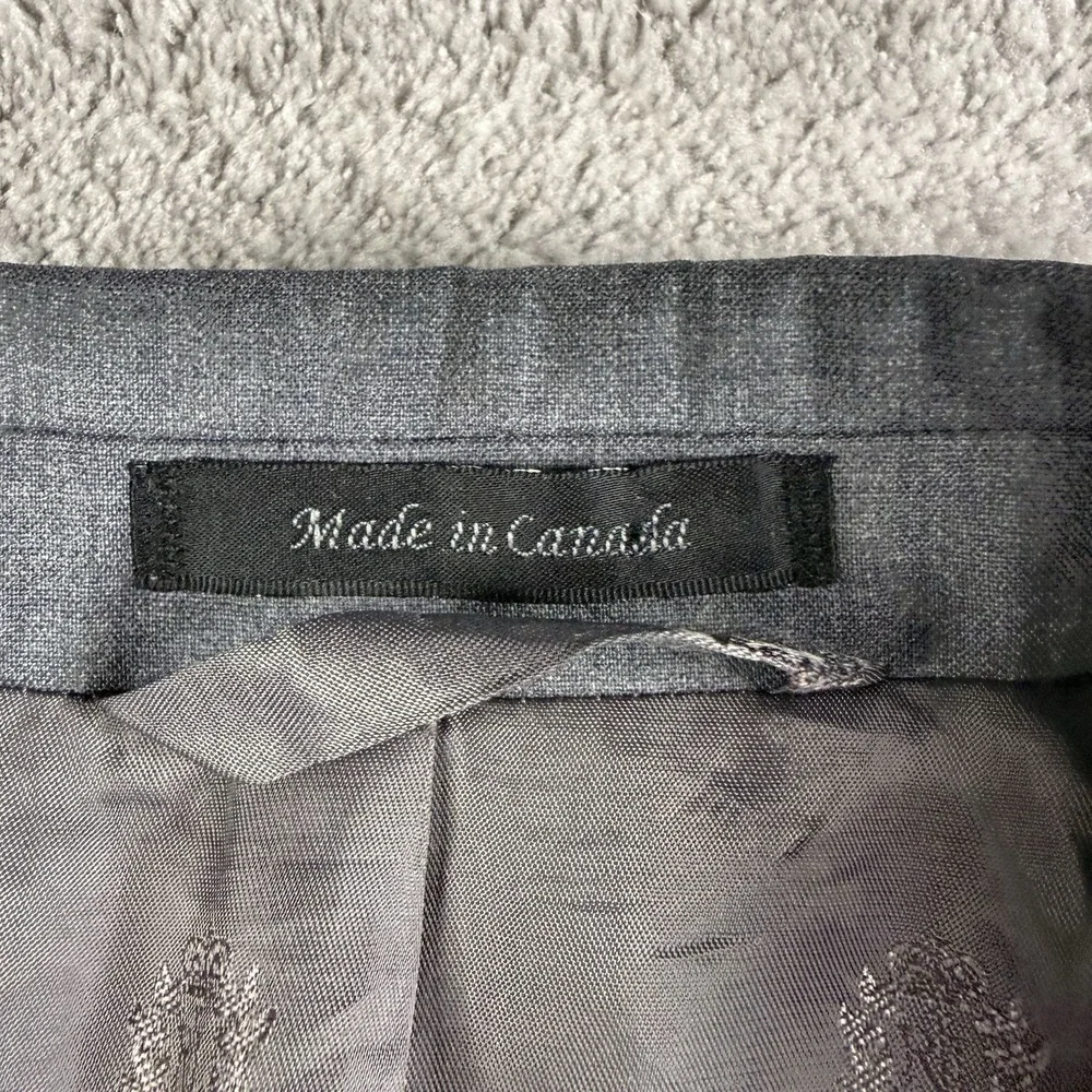 Lauren Ralph Lauren Mens 50XL Gray Wool Blazer Sport Coat Natural Stretch Canada